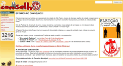 Desktop Screenshot of conselho.pjsp.org.br