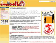 Tablet Screenshot of conselho.pjsp.org.br